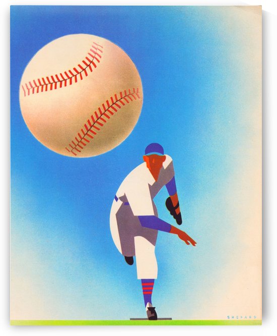 Otis Shepard Standalone Pitcher Art by Row One Brand