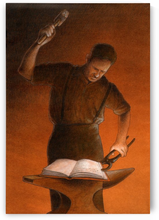 blacksmith by Pawel Kuczynski