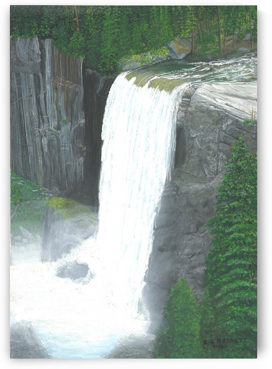 Vernal Fall Yosemite by Lee Garrett
