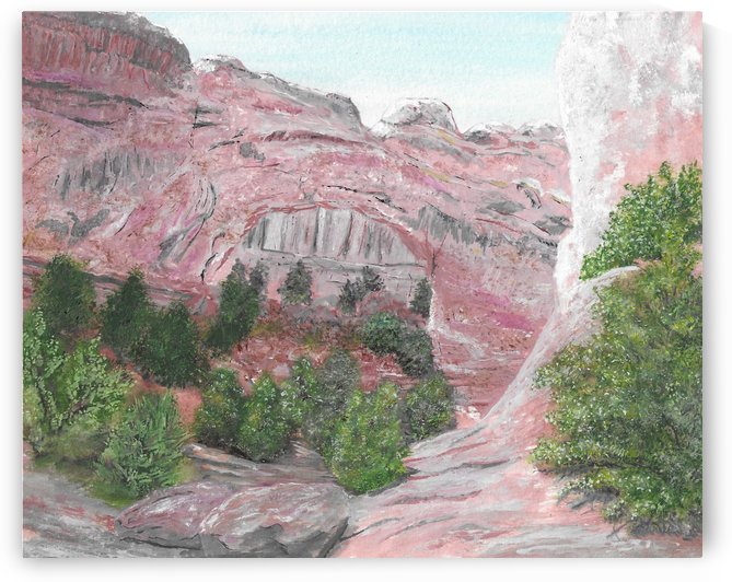 Hickman Natural Bridge by Lee Garrett