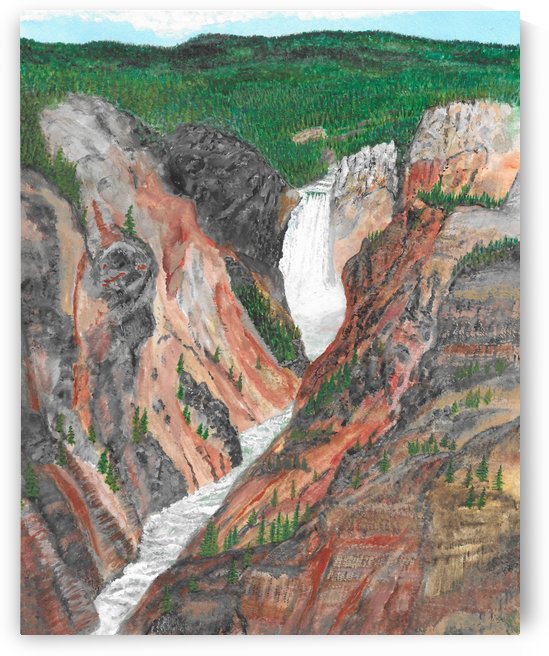 Grand Canyon of Yellowstone by Lee Garrett