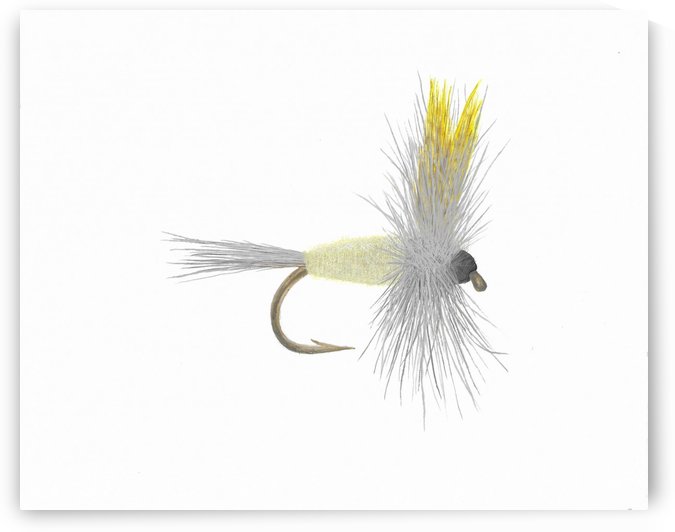 Light Hendrickson Dry Fly by Lee Garrett