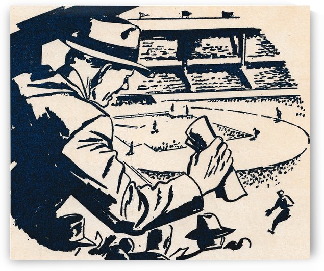 Upper Deck of a Baseball Stadium by Row One Brand