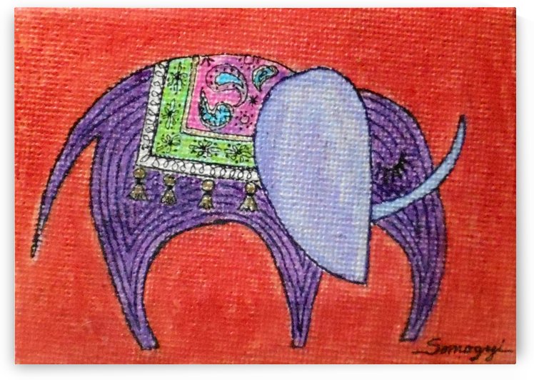 Pretty Pachyderm by Jayne Somogy