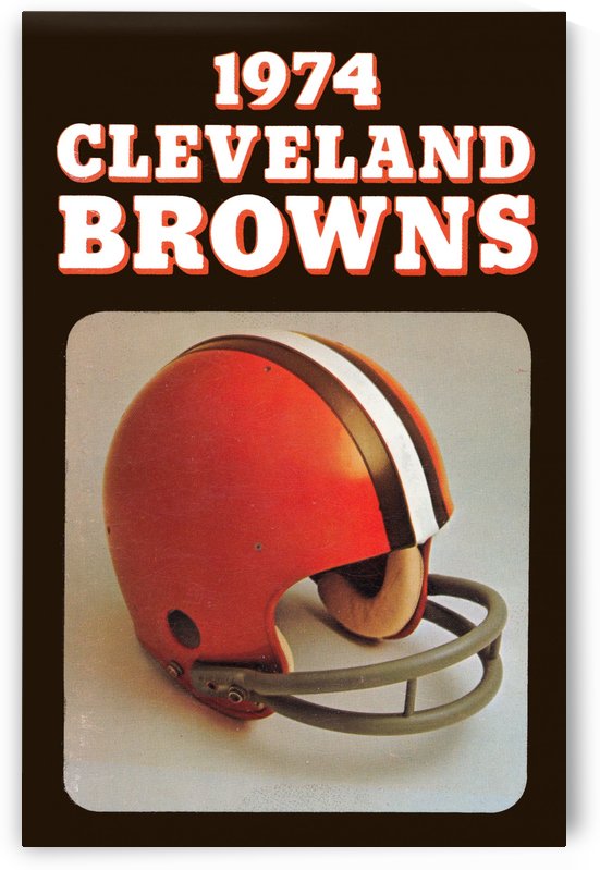 1974 Cleveland Browns by Row One Brand