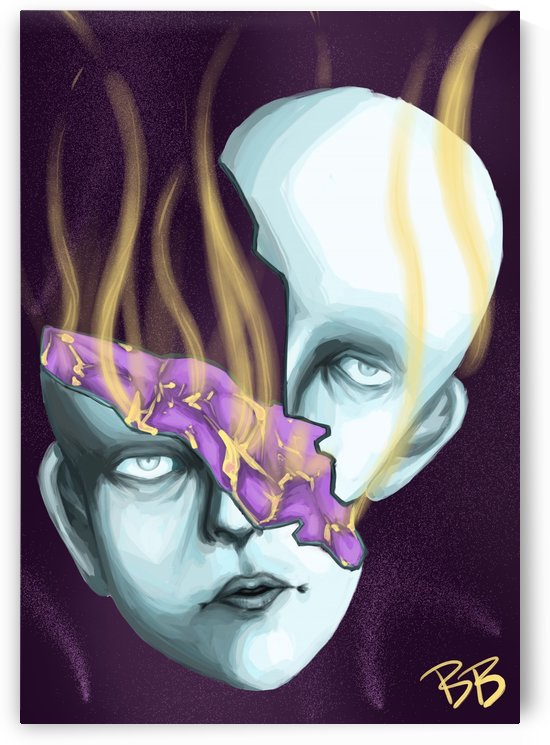 lady on ice by Benita B