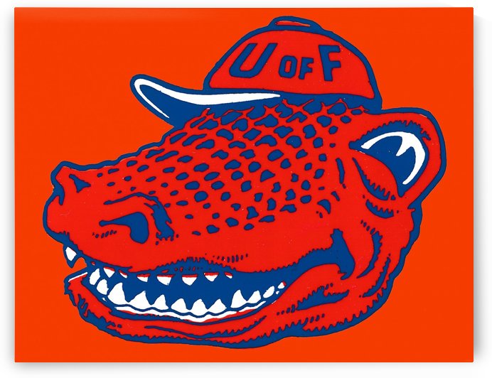 Vintage Florida Gators Print by Row One Brand