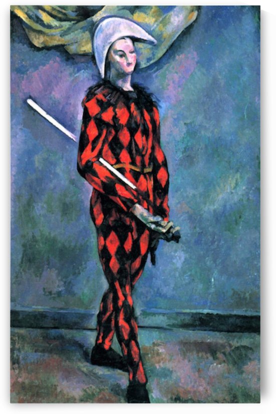 Harlequin by Cezanne