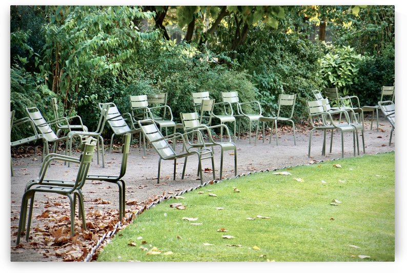 Chaises du Luxembourg   6 by Alain Harrus