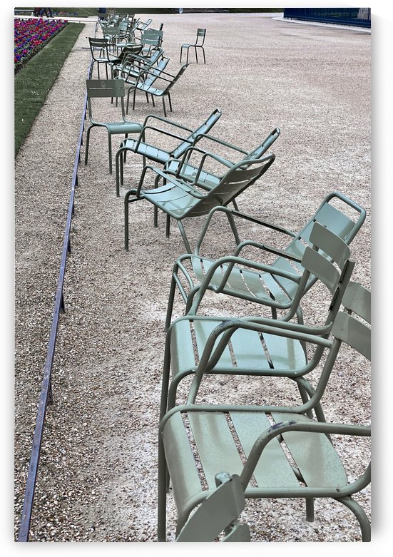Chaises du Luxembourg   1 by Alain Harrus