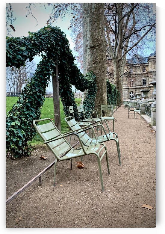 Chaises du Luxembourg   7 by Alain Harrus