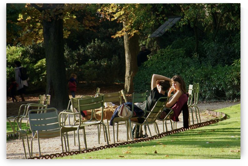 Chaises du Luxembourg   4 by Alain Harrus
