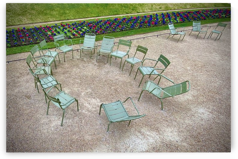 Chaises du Luxembourg   9 by Alain Harrus