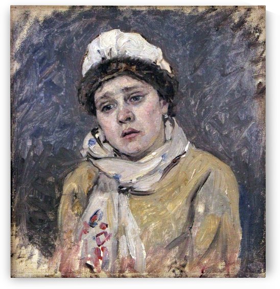 Frau des baertigen Bogenschuetzen anagoria by Vasily Surikov