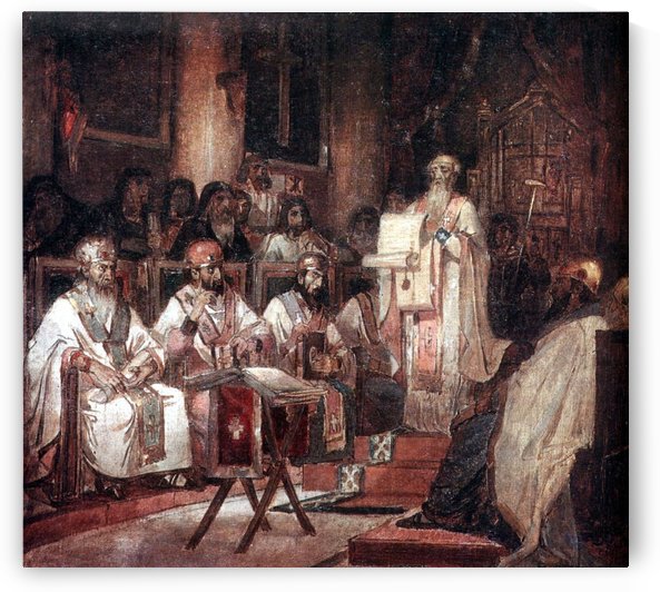 Second Ecumenical Council of Constantinople by Vasily Surikov