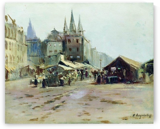 Bazar by Alexey Bogolyubov