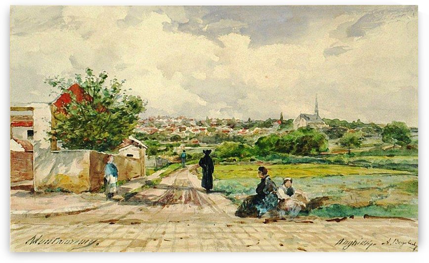 Evening in the Saint-Malo, 1870 by Alexey Bogolyubov