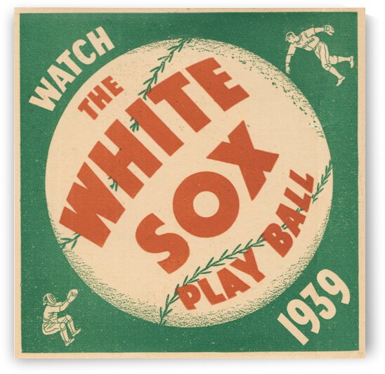 1939 Chicago White Sox Art Wall Prints by Row One Brand