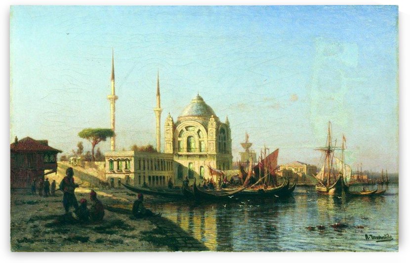 A view of Constantinople by Alexey Bogolyubov