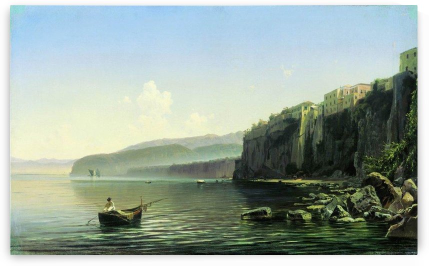 Seashore Sorrento by Alexey Bogolyubov