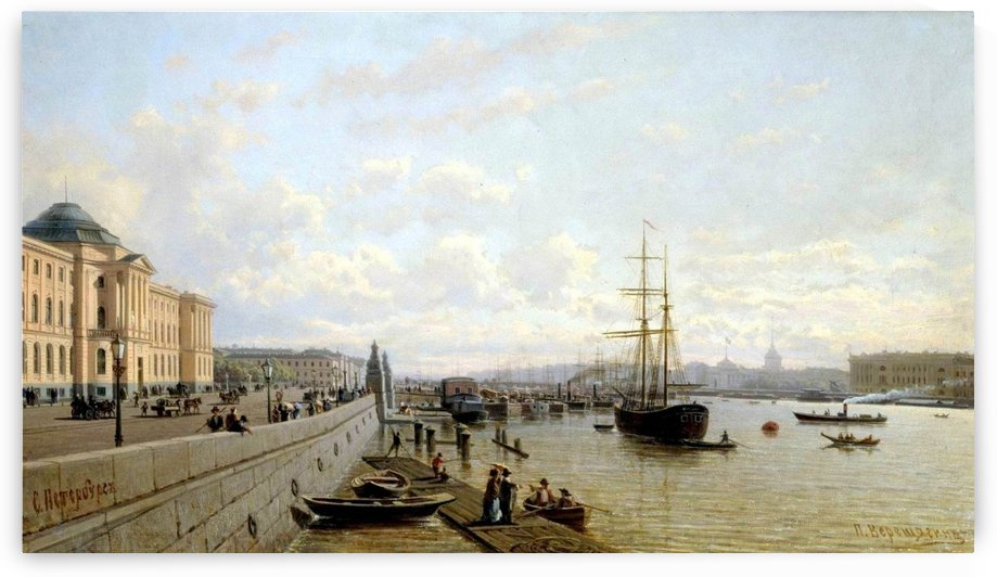 City view by Alexey Bogolyubov