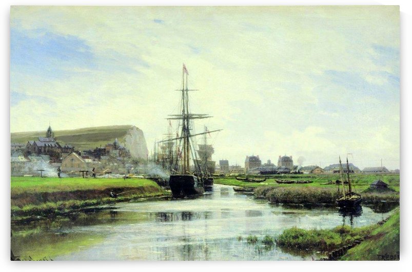 Treport Normandy by Alexey Bogolyubov