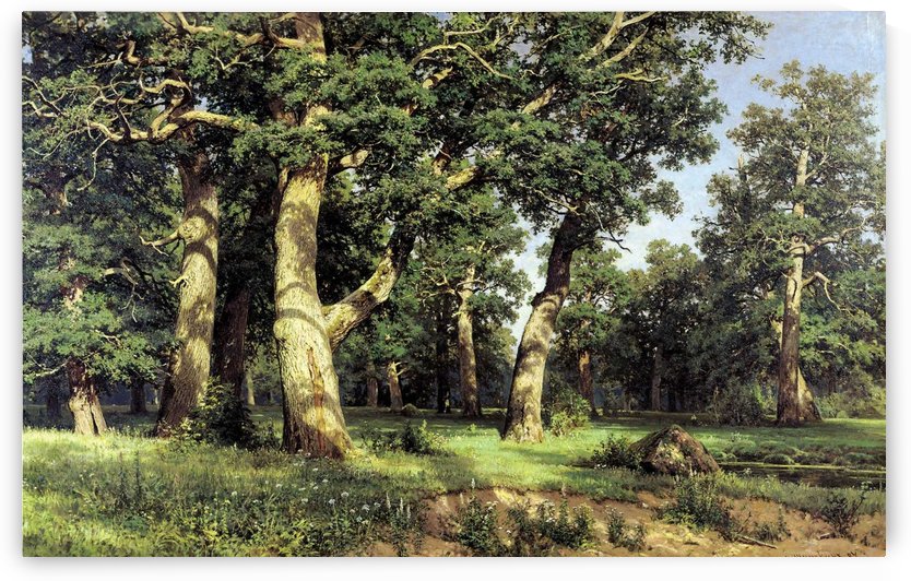 Oak Grove by Ivan Shishkin