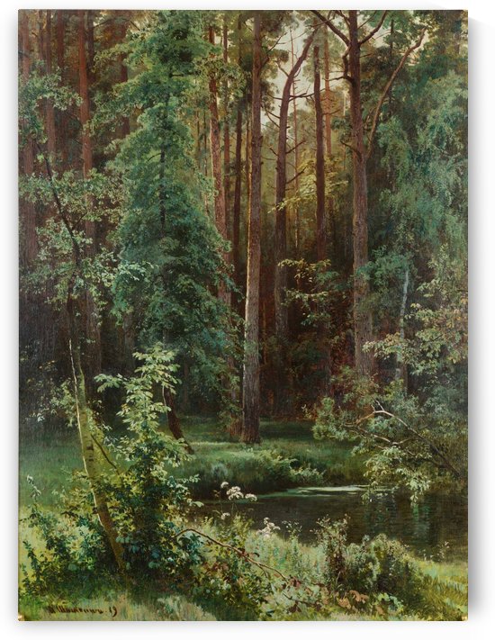 Woodland by Ivan Shishkin