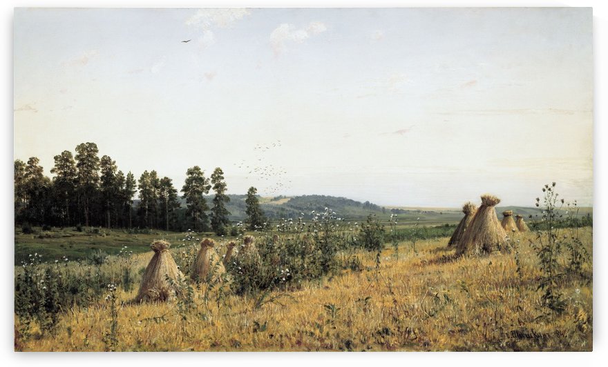 Polesie Landscape by Ivan Shishkin