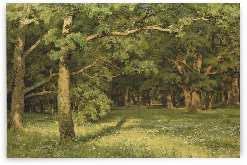 The Forest Clearing by Ivan Shishkin