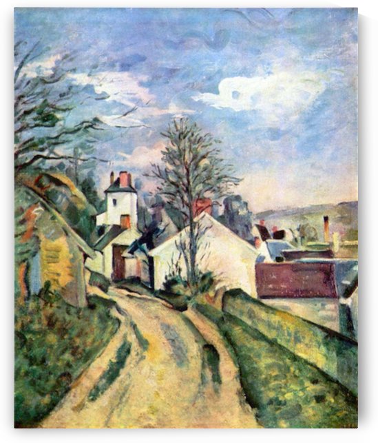 House of Dr. Gachet by Cezanne