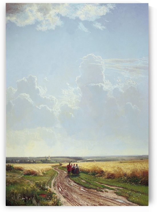 Noon in the Neighbourhood of Moscow by Ivan Shishkin