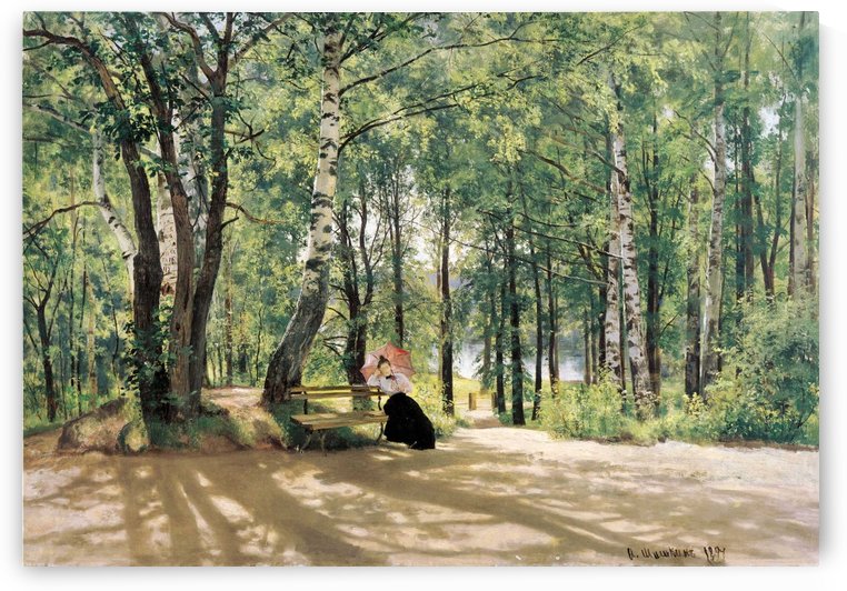 Okolo dachi by Ivan Shishkin