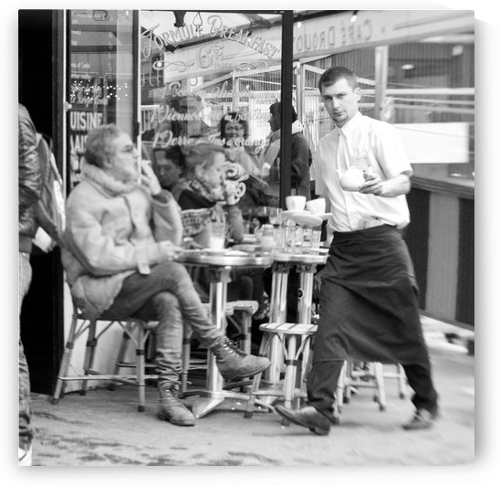 Cafe en face de Drouot by Bill Osuch