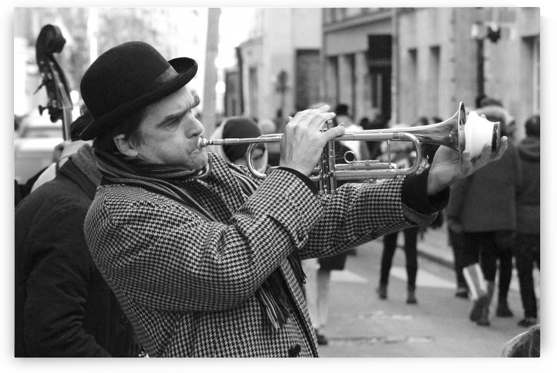 Musique rue des Francs Bourgeois by Bill Osuch