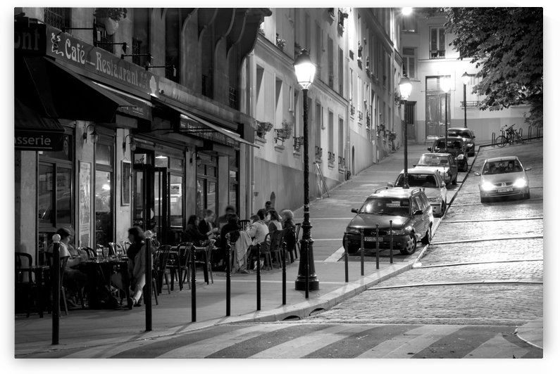 Brasserie les Buttes Chaumont by Bill Osuch