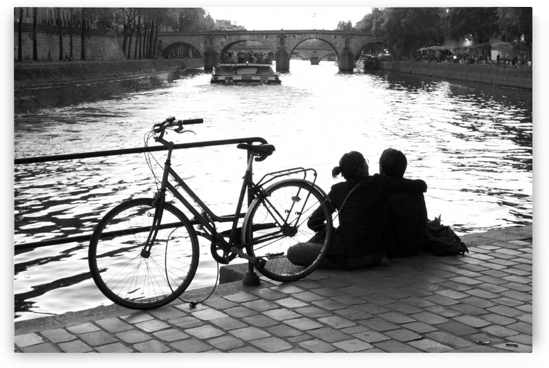 Couche du Soleil - La Seine by Bill Osuch
