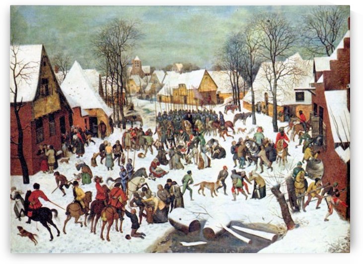 Infanticide in Bethlehem by Pieter Bruegel