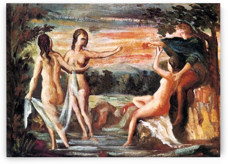 Judgement of Paris by Cezanne