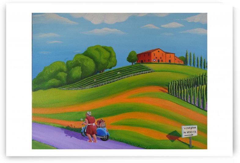 Vino In Vendita by Annette Gaffney
