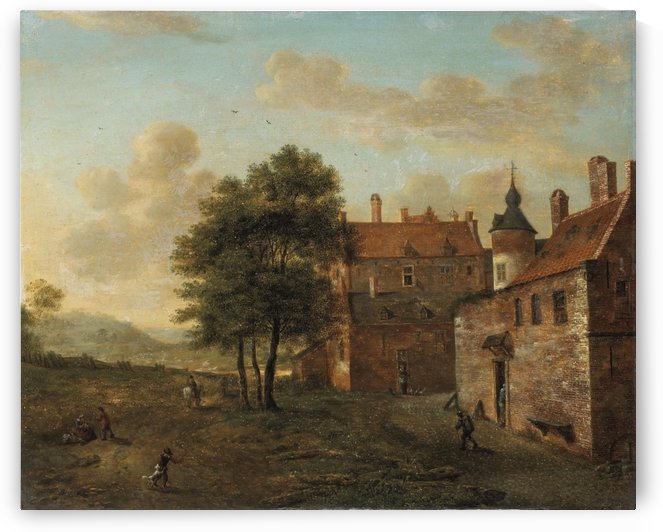 Outside town by Jan van der Heyden
