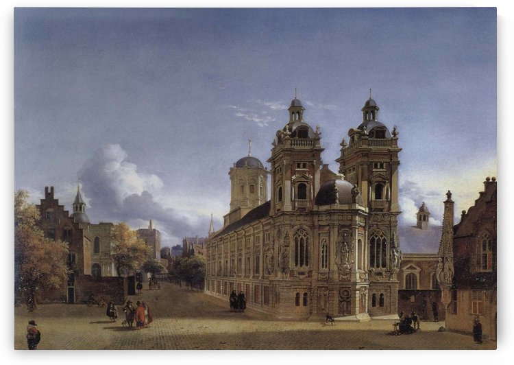 Church Square by Jan van der Heyden
