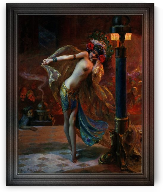Dance of the Seven Veils by Gaston Bussiere Classical Art Old Masters Reproduction by xzendor7