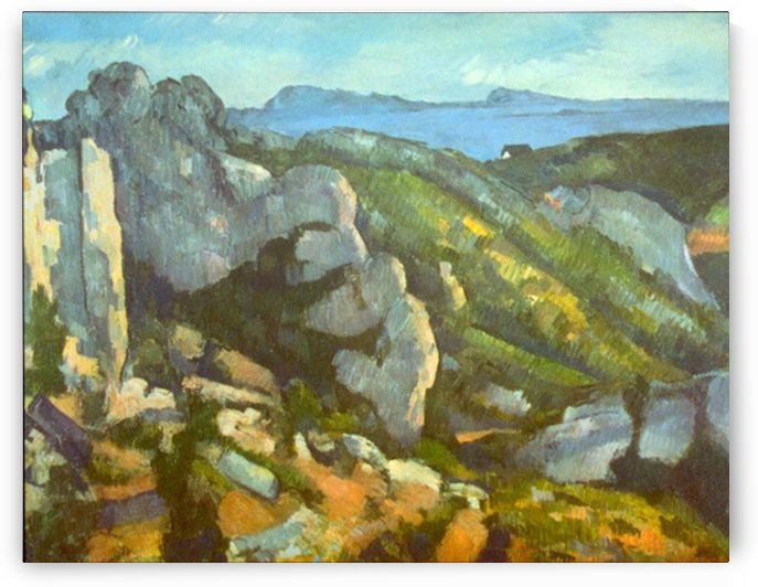 L Estaque by Cezanne