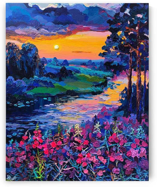 The Colors of the Sunset by Al Serino