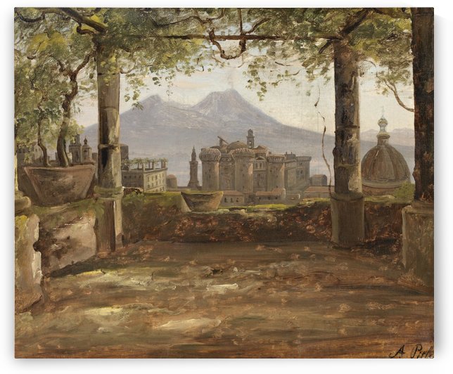 View of Munchen by Antonie Sminck Pitloo