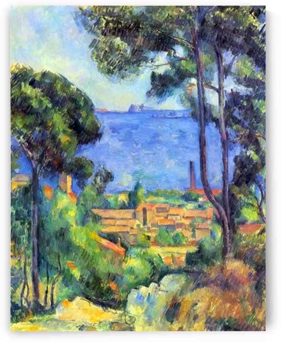 Land scape by Cezanne