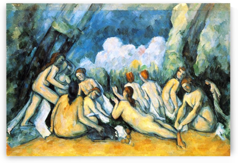 Large Bathers by Cezanne