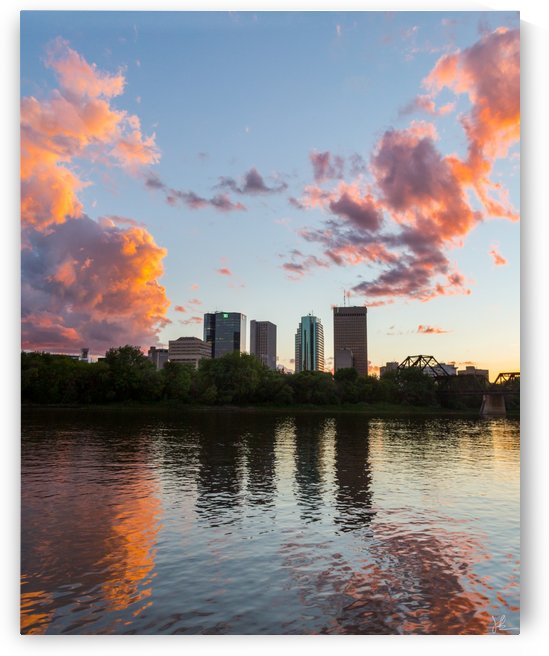 Winnipeg Sunset by Jackson Brown