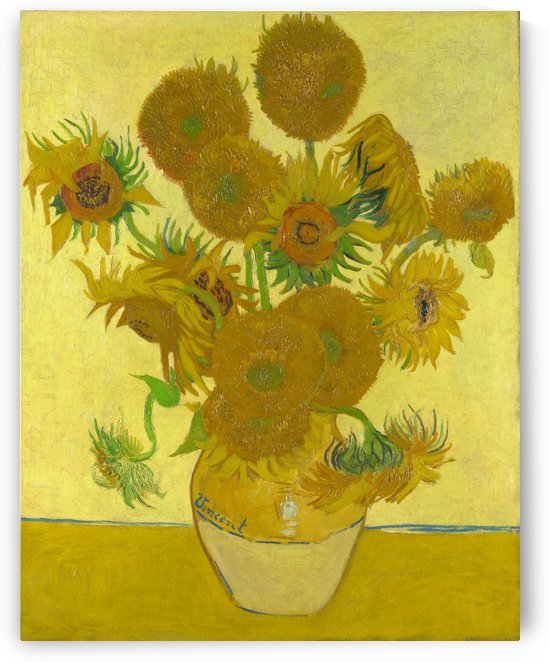 Vincent van Gogh: Sunflowers HD 300ppi by Stock Photography